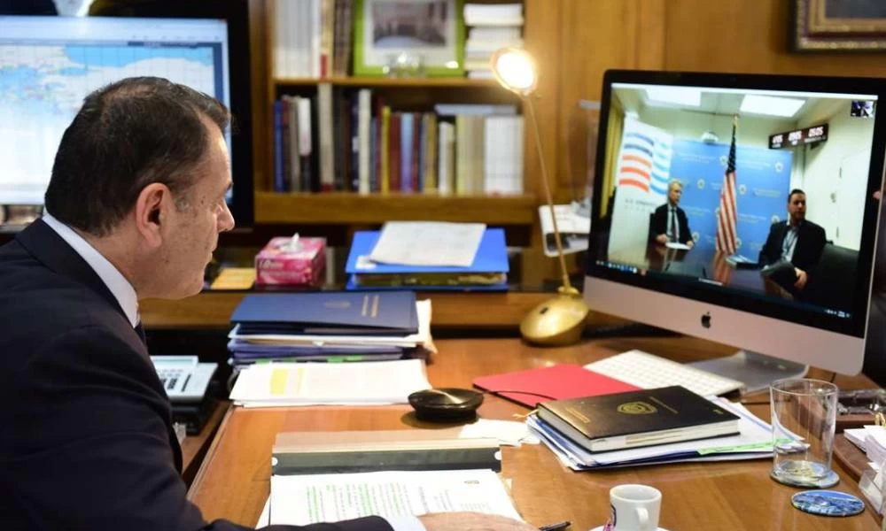 Τηλεδιάσκεψη Παναγιωτόπουλου-Πάιατ για την αμυντική συνεργασία Ελλάδας-ΗΠΑ